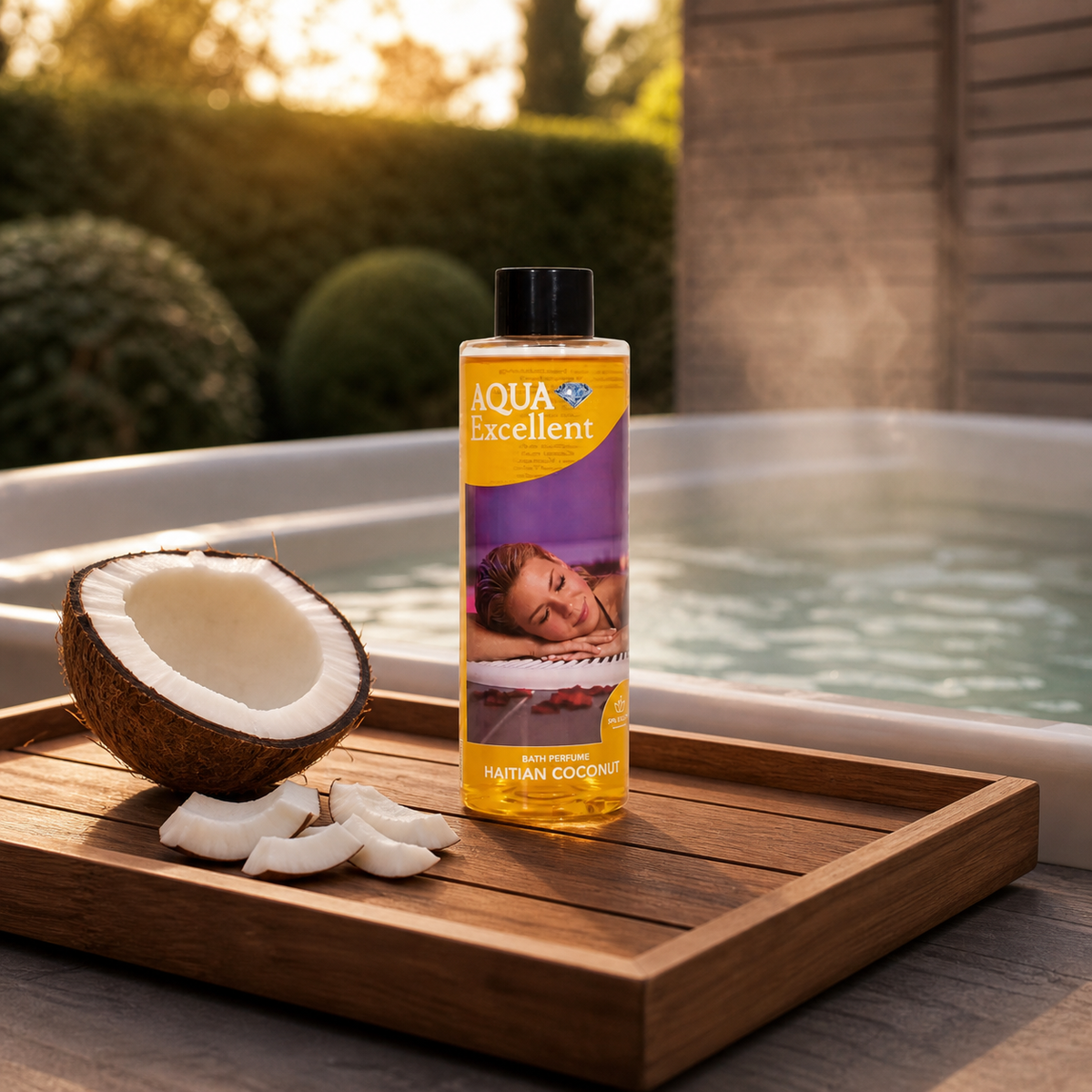 Aromathérapie Aqua Excellent Noix de Coco Haïtienne près d’un spa