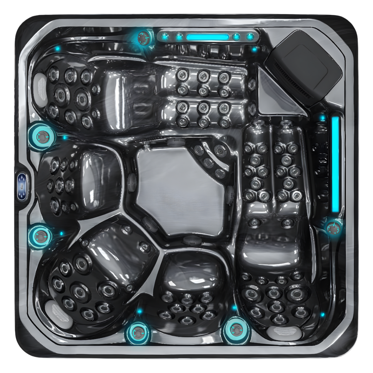 Neptune V2 Midnight Opal, vue de dessus