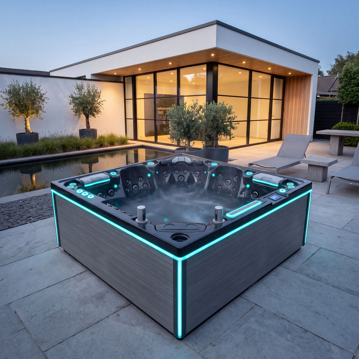 Le point lumineux de la terrasse