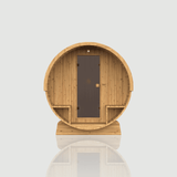Barrel 210 - Sauna tonneau — trois quarts
