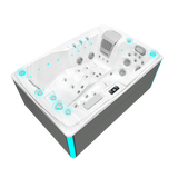 Twin Plug and Play - Spa für 2 Personen - Weißer Marmor