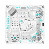 Volcano - Spa 5 places - Blanc