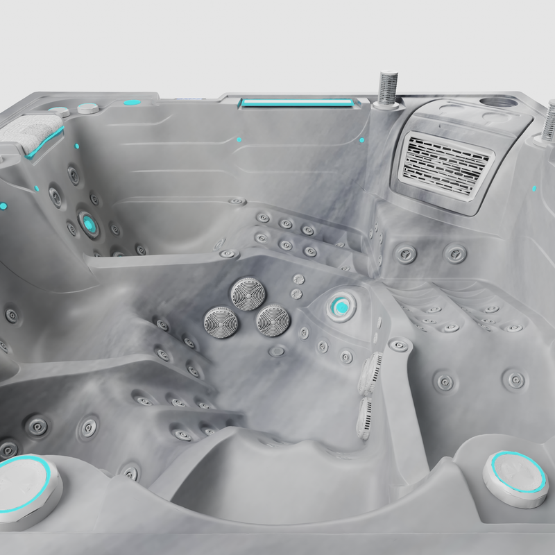 Spa Marbella Odyssey — intérieur, jets et écran SPA TOUCH